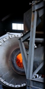 純氧燃氣回轉(zhuǎn)化鐵爐